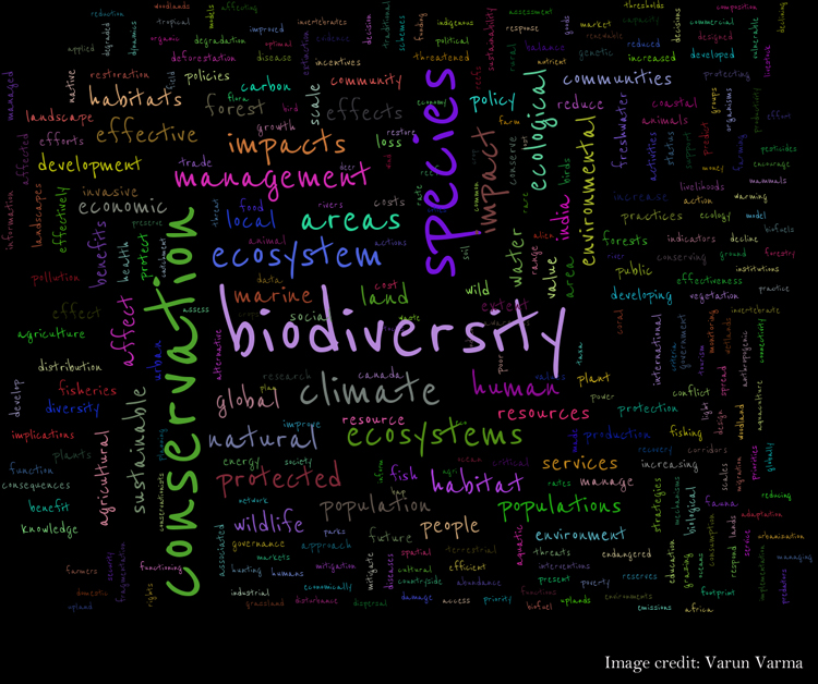 This article was first published in IndiaBioscience and is reproduced with permission.   Survey by researchers produces a list of the public’s top concerns about the conservation of biodiversity and ecosystems in India  Issues relating to biodiversity con
