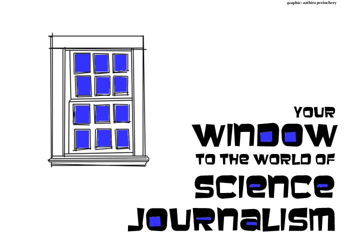 1st science journalism course