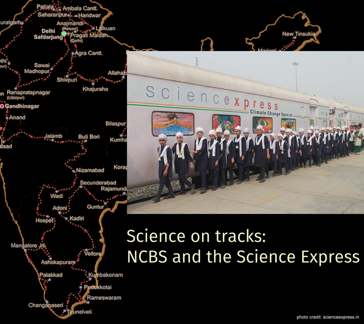 Science on tracks: NCBS and the Science Express