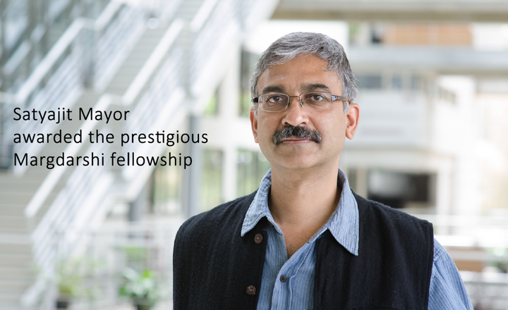 Satyajit Mayor awarded the prestigious Margdarshi fellowship