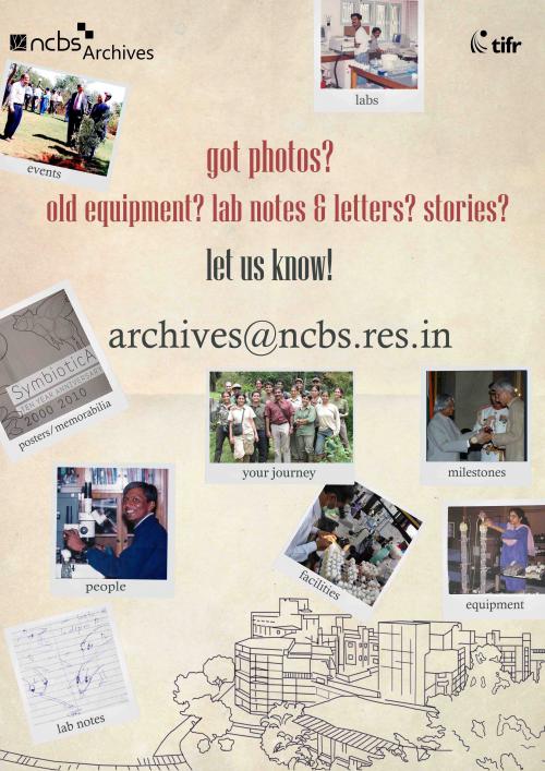 Launching the NCBS Archives