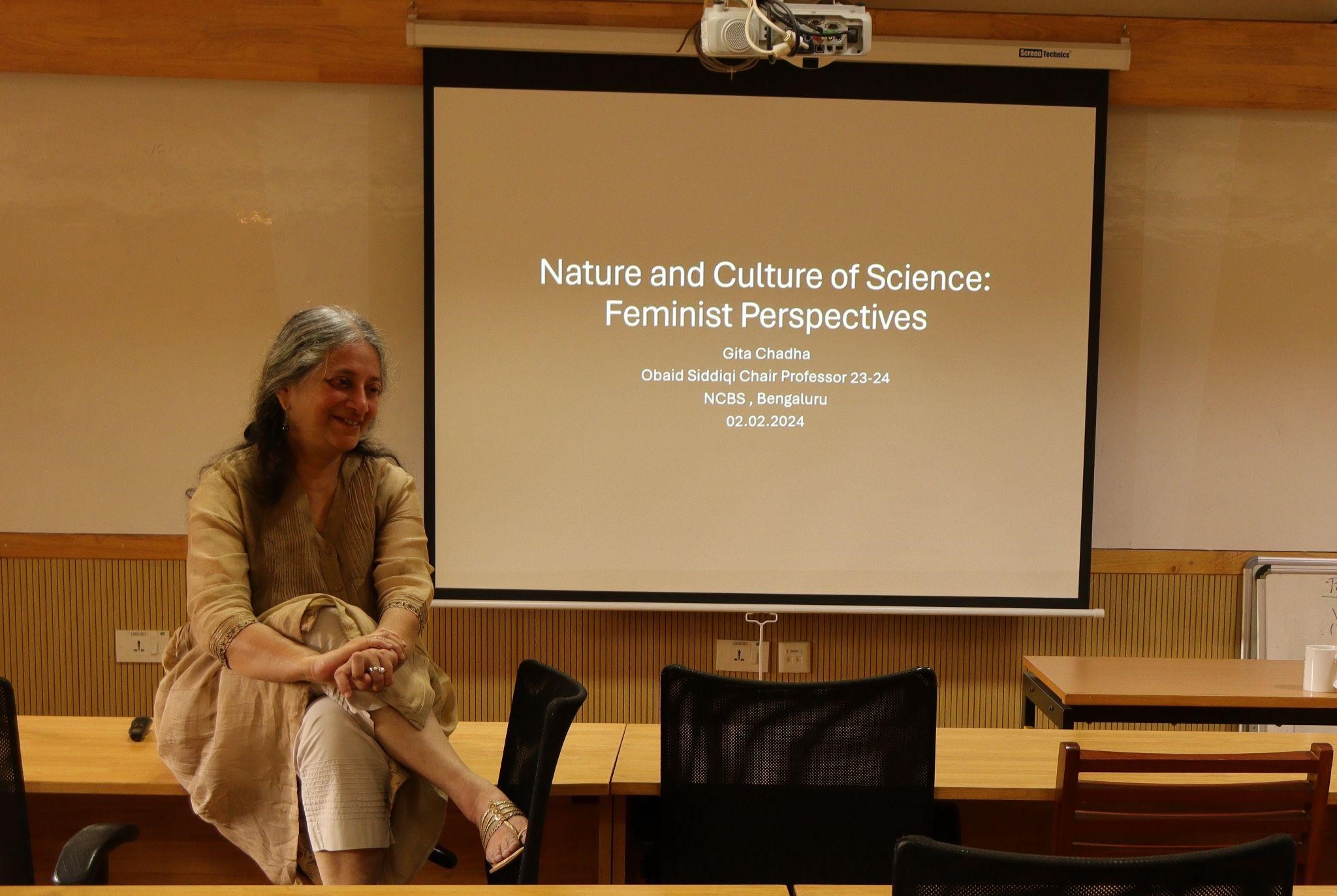 Exploring the feminist perspectives in science & society with Prof. Gita Chadha