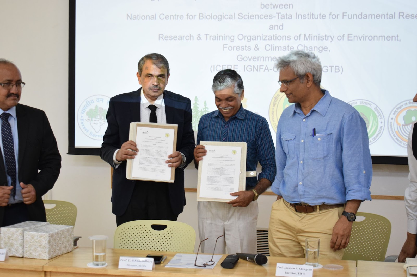 NCBS Signs MoU with Research & Training Organizations of MoEFCC to Collaborate on Conservation Research and Education Programs