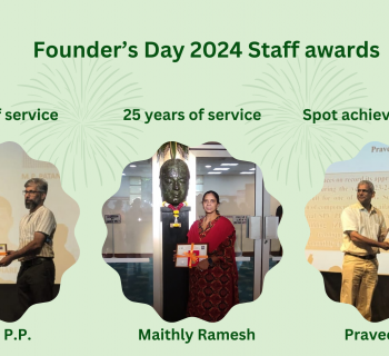 NCBS Staff Shine at Founders’ Day 2024