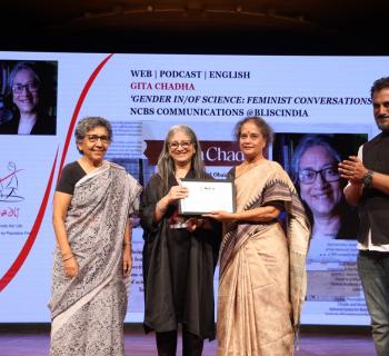 Prof Gita Chadha conferred the Laadli Media and Advertising Award for Gender Sensitivity 2025 
