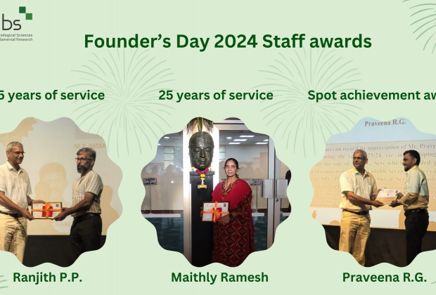 NCBS Staff Shine at Founders’ Day 2024