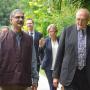 Sir Leszek Borysiewicz, Vice-chancellor of Cambridge University visits campus 