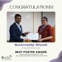 Swarnadip Ghosh wins Best Poster Award at Vascular Biology Symposium 2026