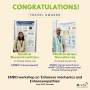 Graduate students from Dr Dimple Notani's lab win Travel Awards