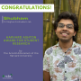 Shubam is awarded the Harvard Ashton Award for Student Research