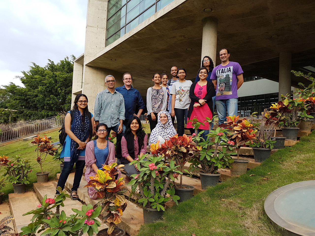 class of 2017, Anil Ananthaswamy is seen fourth from second from left (top row).